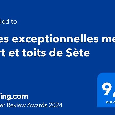 Vues Exceptionnelles Mer, Port Et Toits De Sète Eksteriør bilde